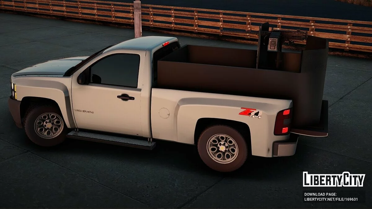 Chevrolet Silverado Silver Monster / GTA San Andreas