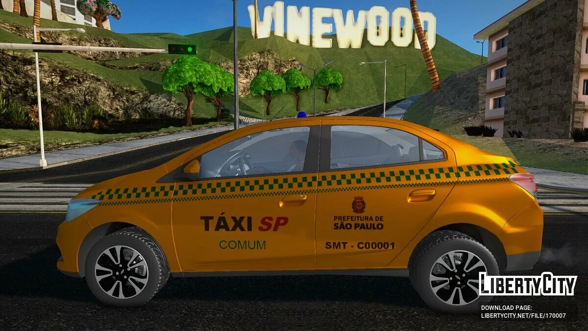 Chevrolet Prisma LTZ 1.4 2015 - Такси / GTA San Andreas