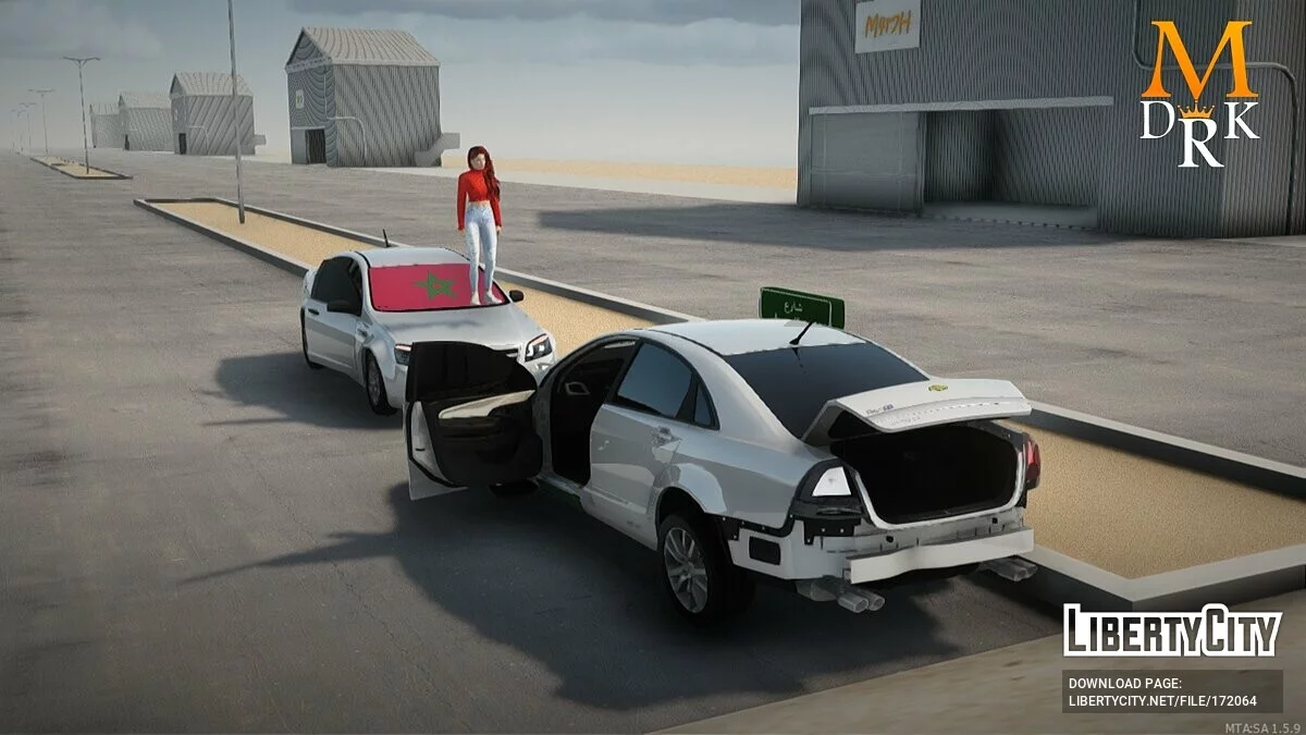 Chevrolet Caprice 2016 Поврежденный / GTA San Andreas
