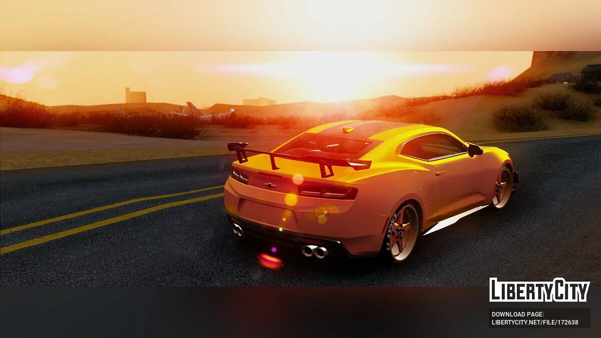 Chevrolet Camaro ZL1 2018 / GTA San Andreas