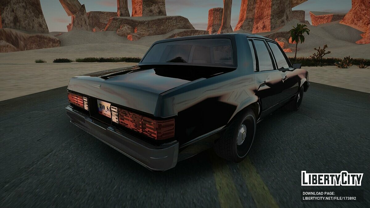 Скачать Chevrolet Malibu 1981 Twin Turbo для GTA San Andreas