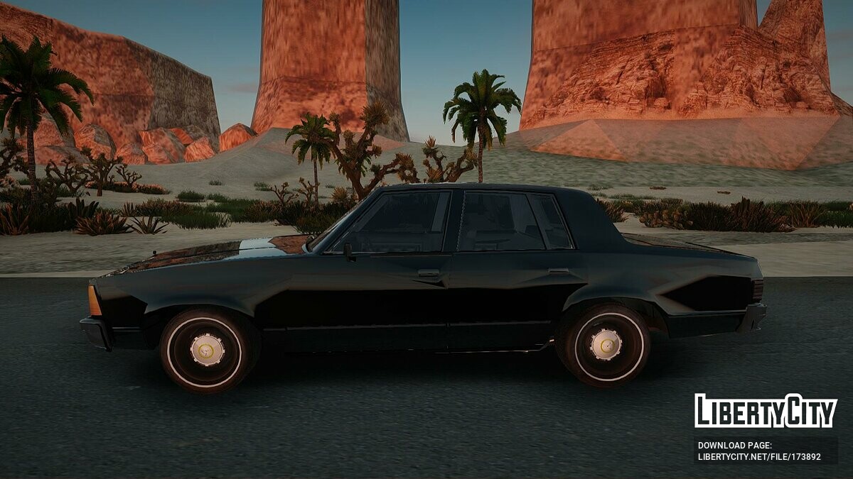 Скачать Chevrolet Malibu 1981 Twin Turbo для GTA San Andreas