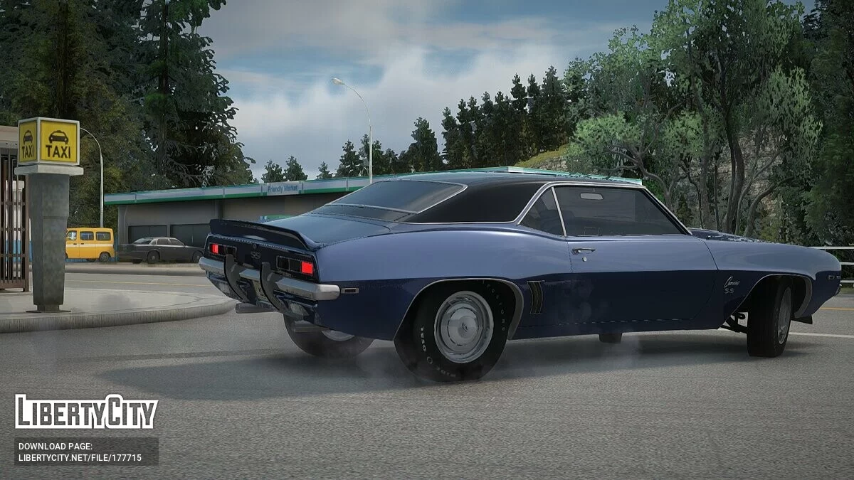 Chevrolet Camaro SS 396 1969 / GTA San Andreas