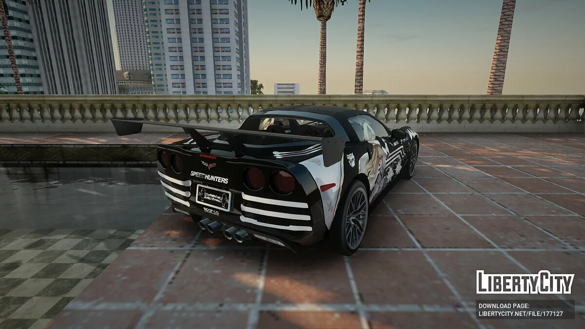 Chevrolet Corvette ZR1 Itasha JD Fate Apocrypha / GTA San Andreas
