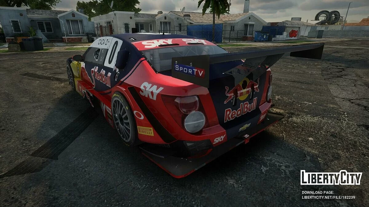 2013 Chevrolet Sonic #0 Red Bull Brazilian Stock Car Series / GTA San Andreas