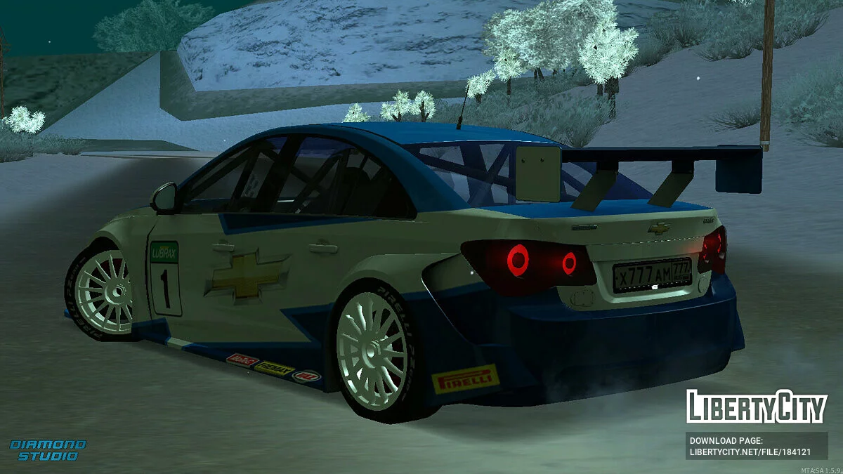Chevrolet Cruze + CCD / GTA San Andreas