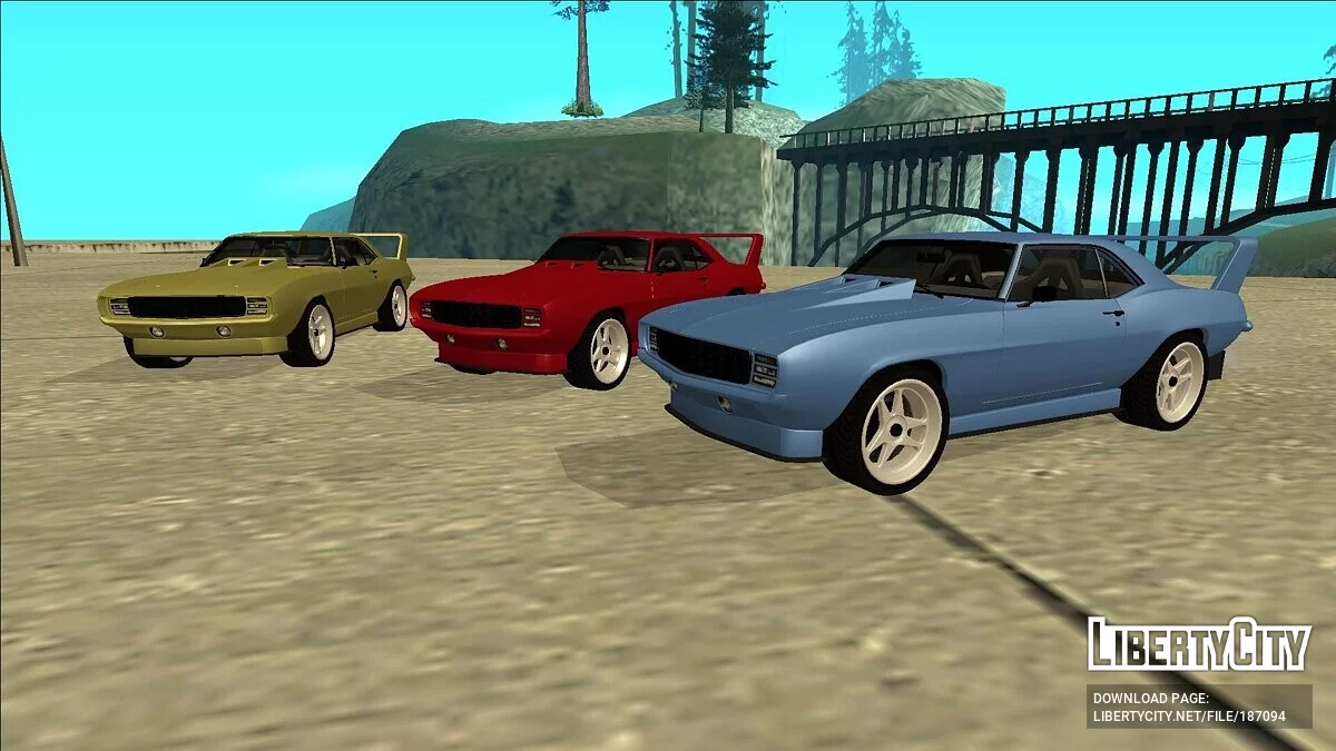 Chevrolet Camaro Custom / GTA San Andreas