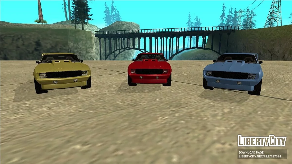 Chevrolet Camaro Custom / GTA San Andreas