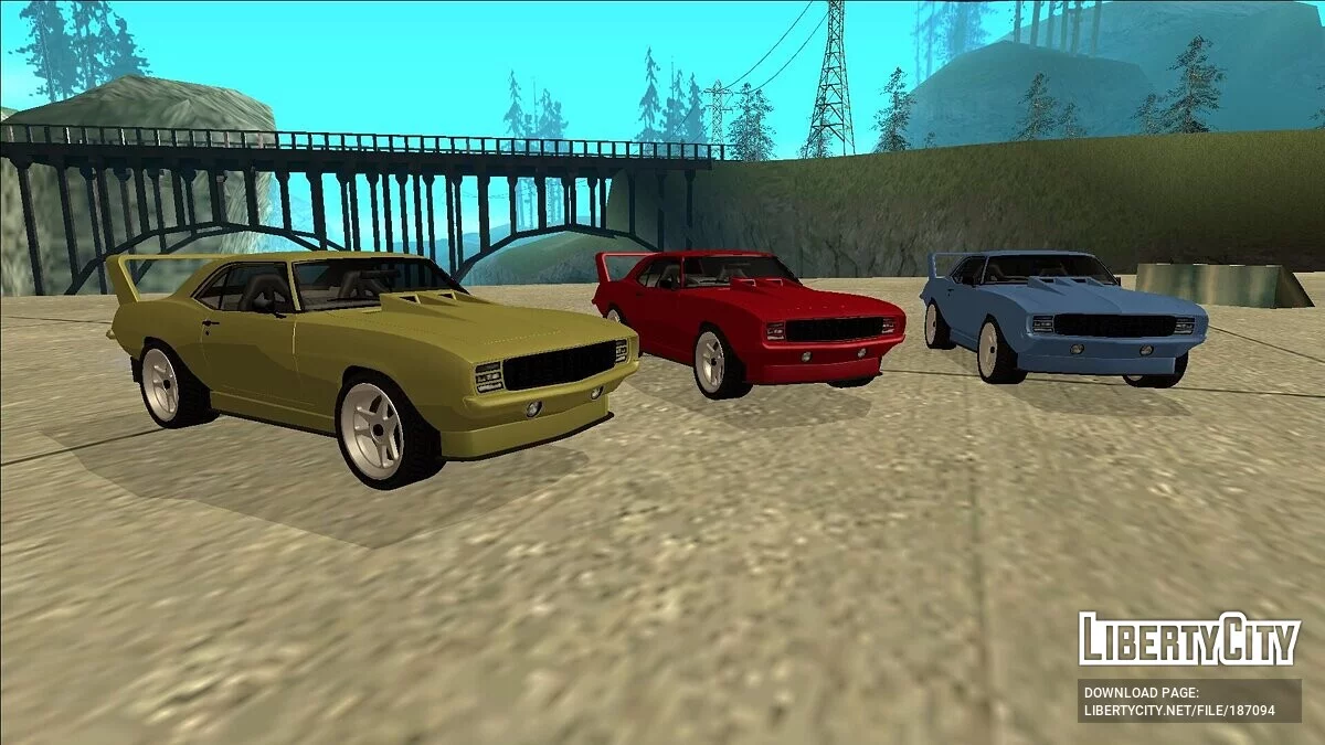 Chevrolet Camaro Custom / GTA San Andreas