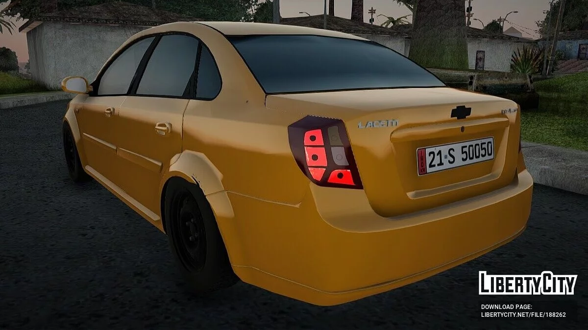 Chevrolet Lacetti Taxi Baghdad / GTA San Andreas