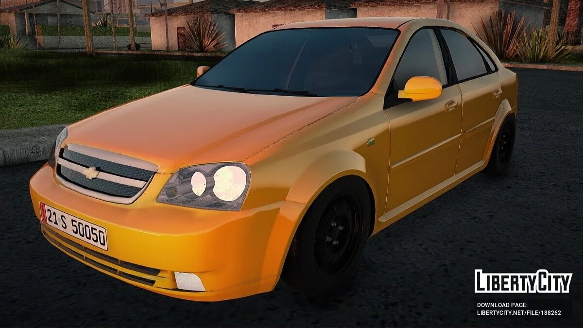 Chevrolet Lacetti Taxi Baghdad / GTA San Andreas