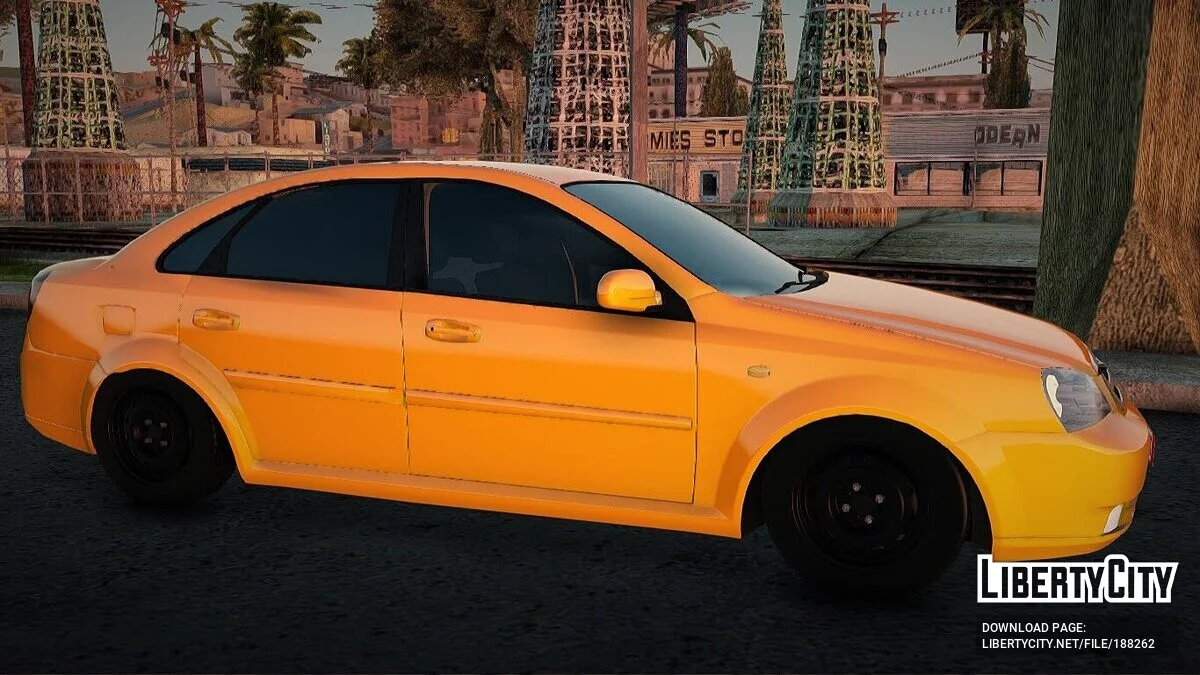 Chevrolet Lacetti Taxi Baghdad / GTA San Andreas