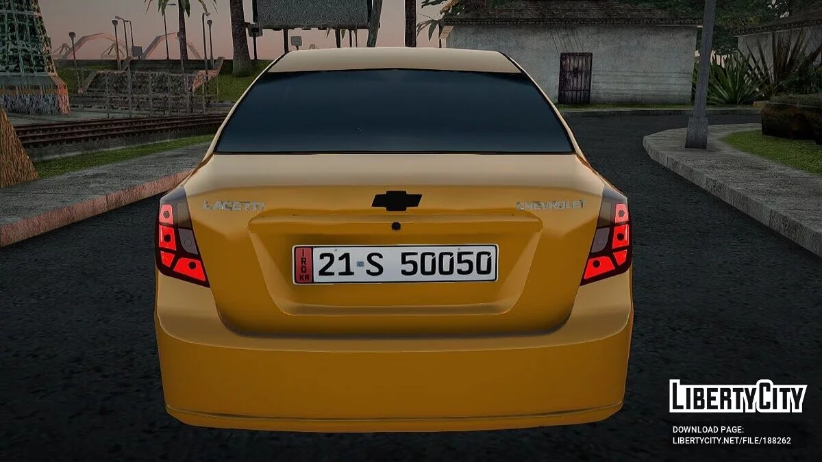 Chevrolet Lacetti Taxi Baghdad / GTA San Andreas