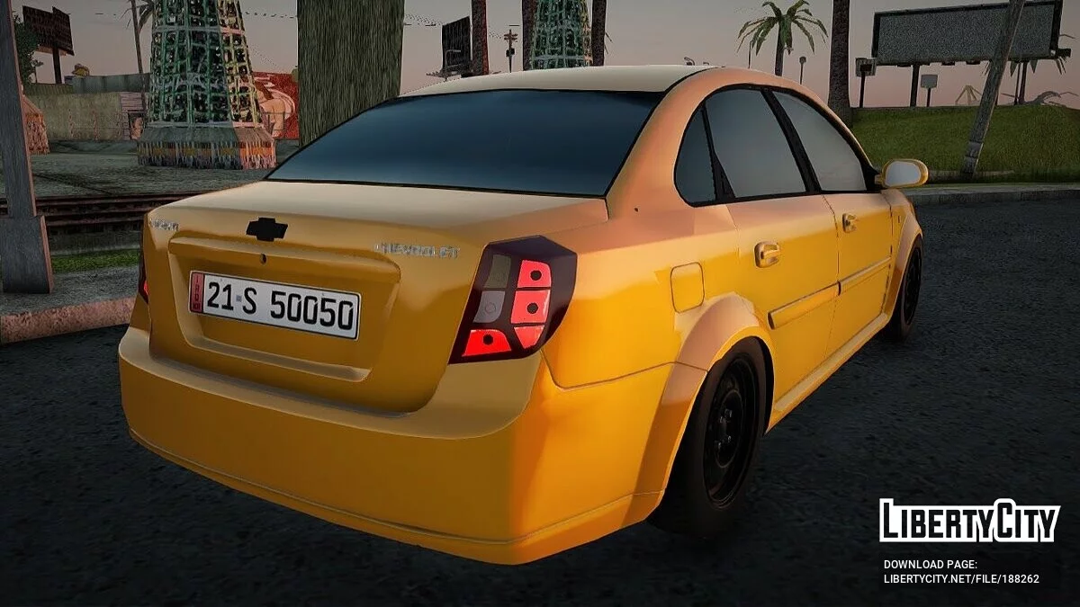 Chevrolet Lacetti Taxi Baghdad / GTA San Andreas