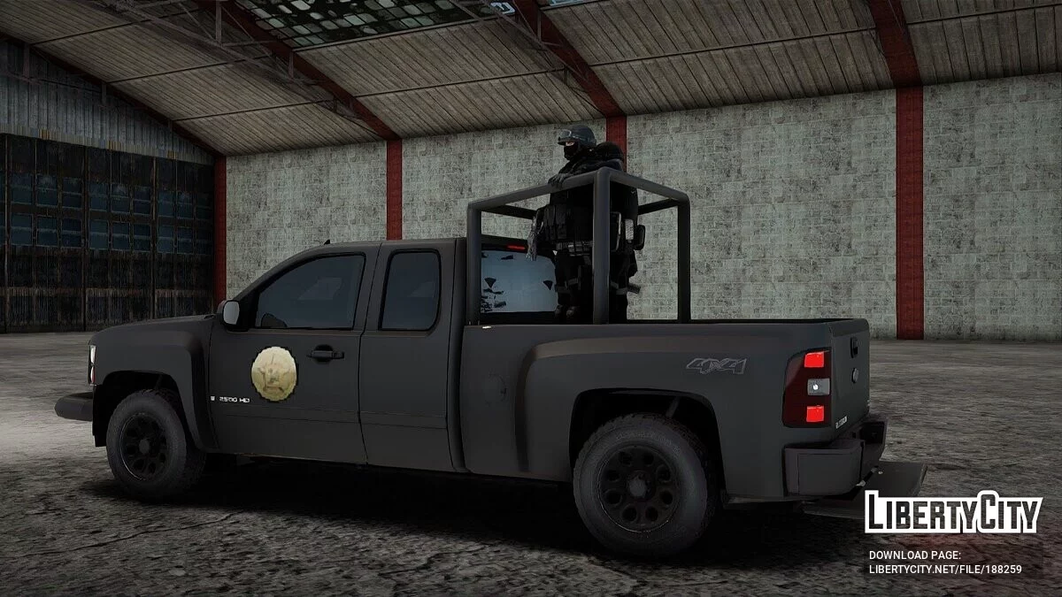 Chevrolet Silverado de G.A.T.E / GTA San Andreas