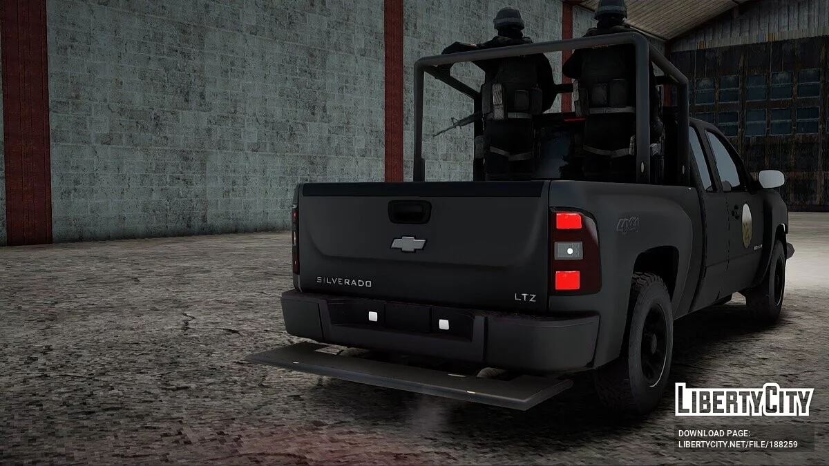 Chevrolet Silverado de G.A.T.E / GTA San Andreas