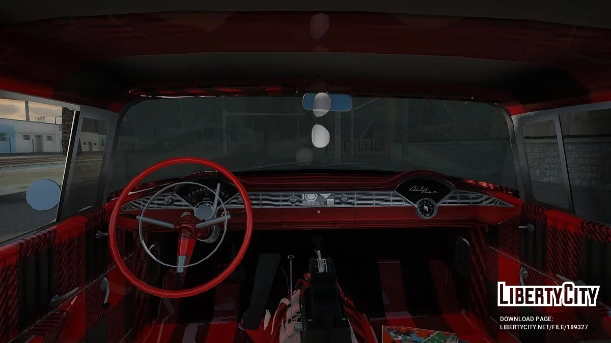 Chevrolet Bel Air 1956 Rat Rod street / GTA San Andreas
