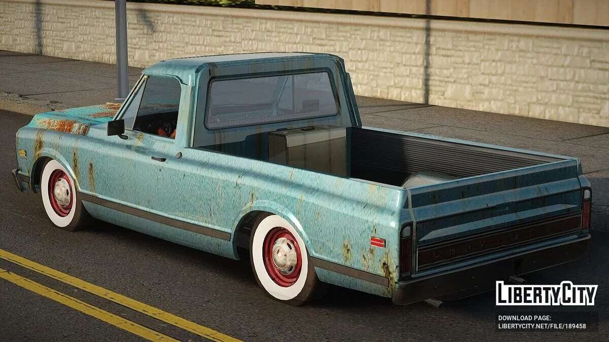 Chevrolet C10 1972 Hot Rod / GTA San Andreas