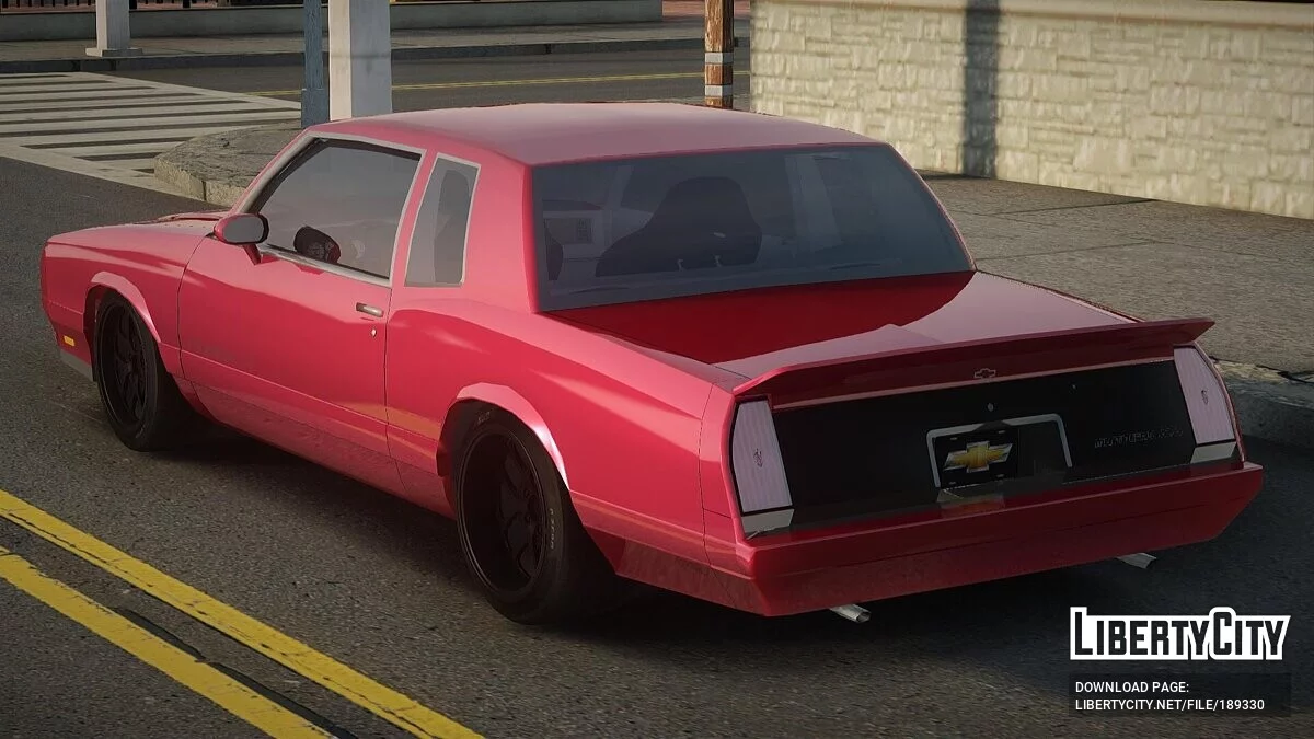 Chevrolet Monte Carlo SS 1986 / GTA San Andreas