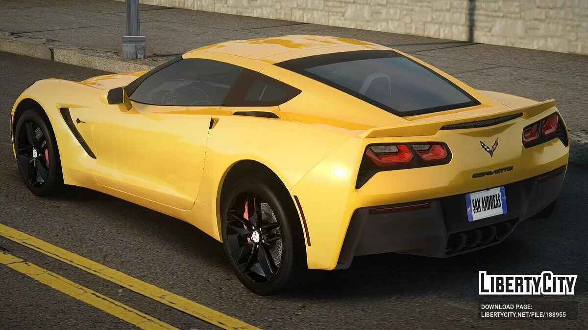 Chevy Corvette Stingray 2015 / GTA San Andreas