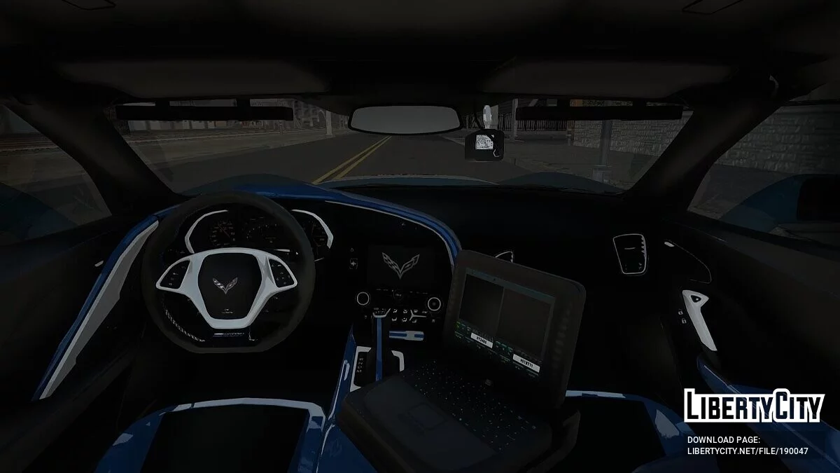 2017 Chevrolet Corvette Grand Sport Police / GTA San Andreas