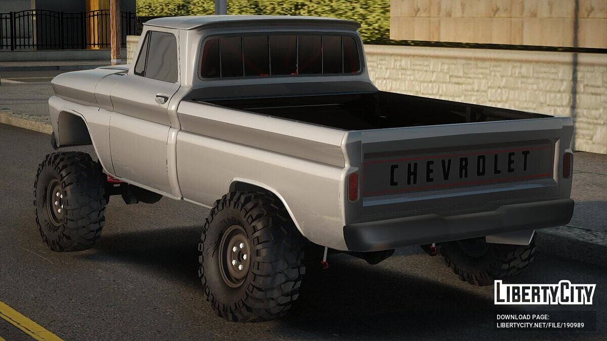 Скачать Chevrolet C10 Pickup Turbo Diesel 1965 для GTA San Andreas