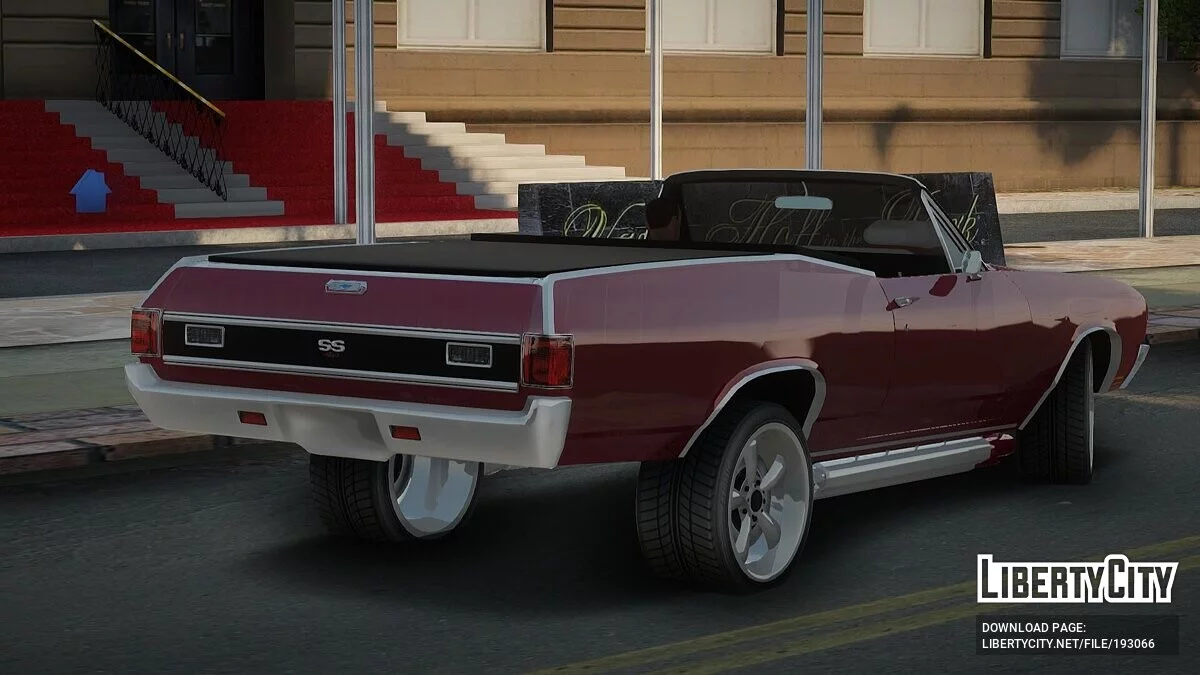 1970 Chevrolet El Camino Convertible Custom / GTA San Andreas