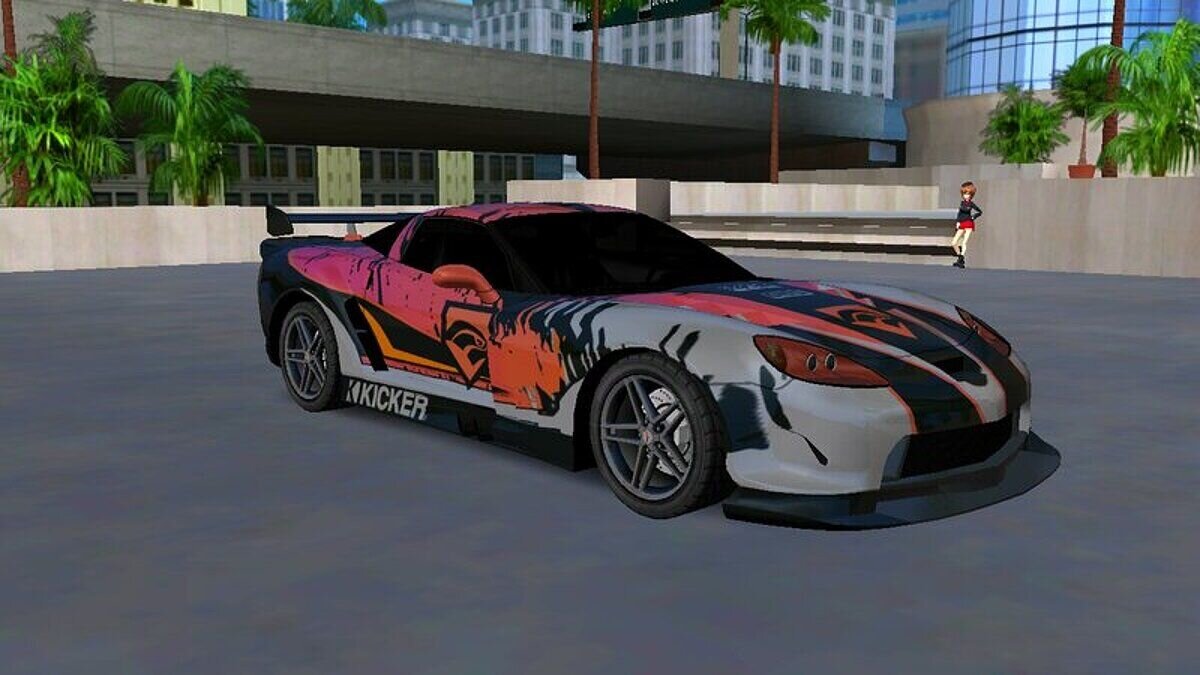 Скачать Chevrolet Corvette C06 "CherryChaser" Из NFS Carbon Для.