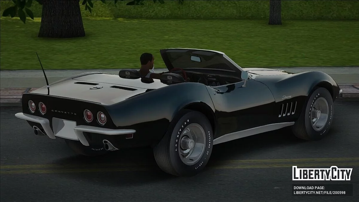 Chevrolet Corvette C3 Convertible / GTA San Andreas