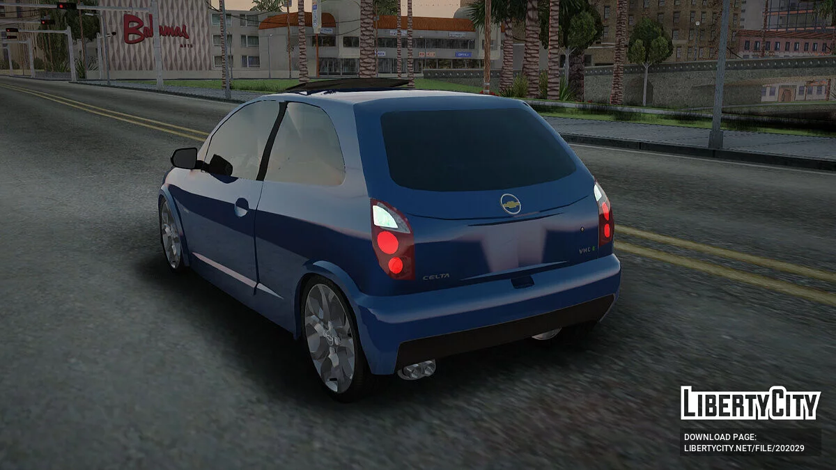 Chevrolet Celta Spirit VHC-E 2011 / GTA San Andreas