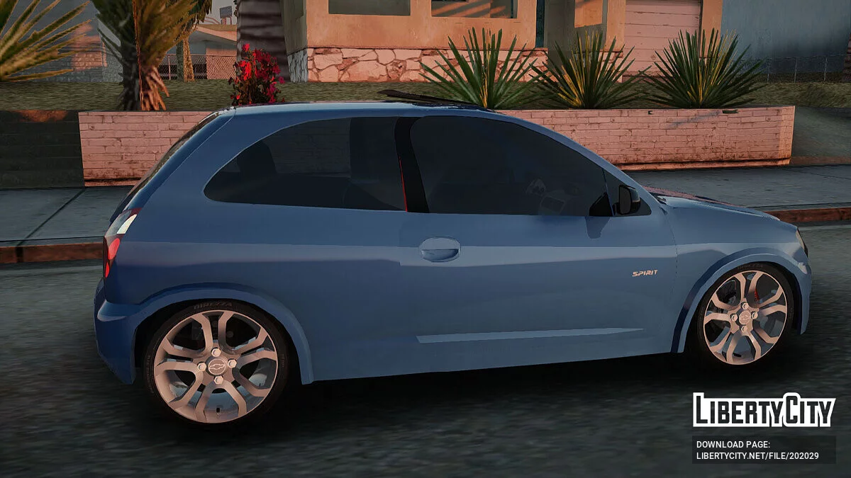 Chevrolet Celta Spirit VHC-E 2011 / GTA San Andreas