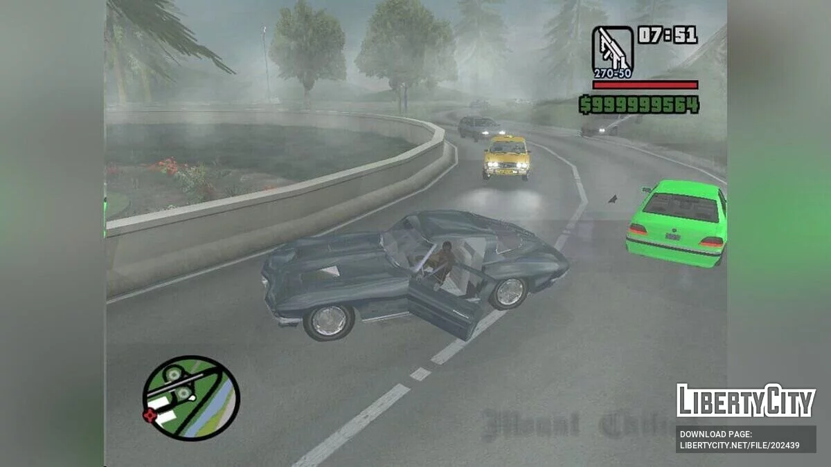 Chevrolet Corvette Stingray 1963 - Старейшина / GTA San Andreas