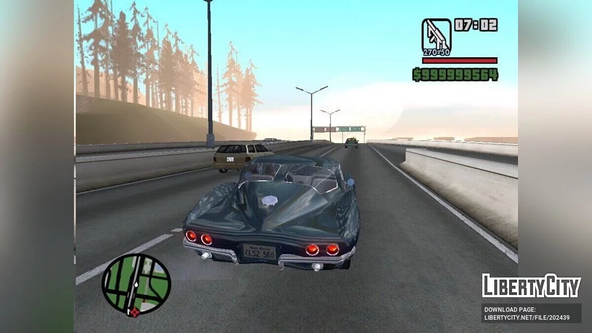 Chevrolet Corvette Stingray 1963 - Старейшина / GTA San Andreas