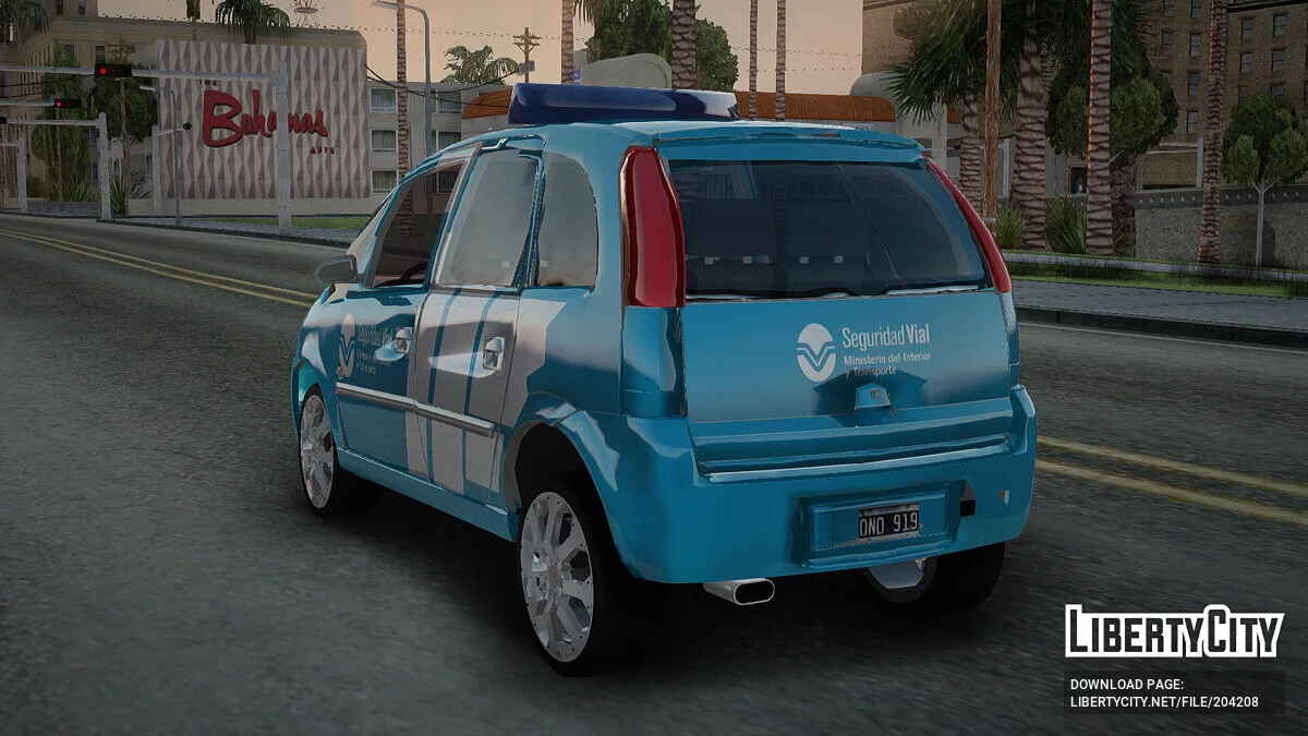 Chevrolet Meriva de Seguridad Vial / GTA San Andreas