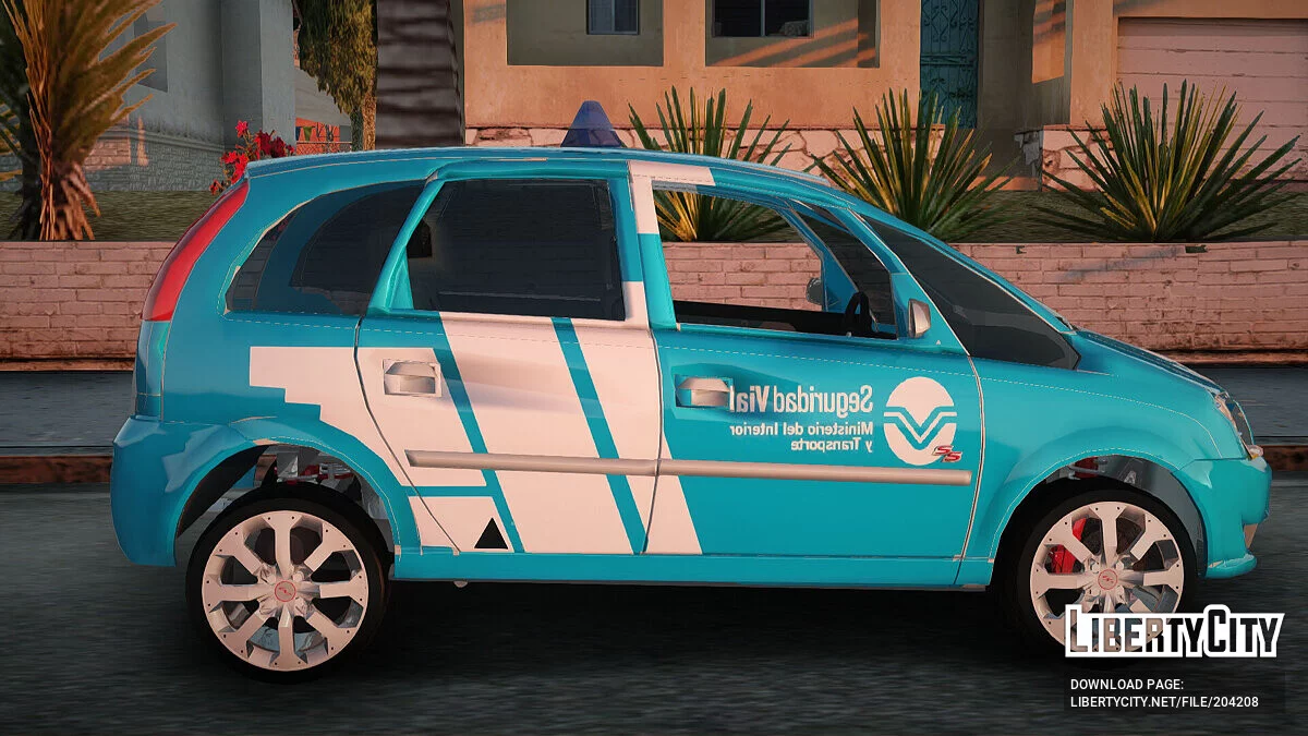Chevrolet Meriva de Seguridad Vial / GTA San Andreas