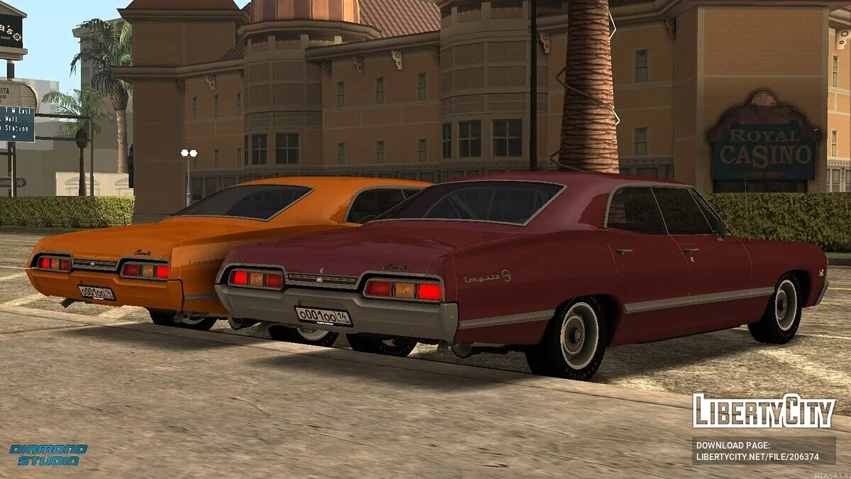 Chevrolet Impala SS Hardtop + CCD / GTA San Andreas