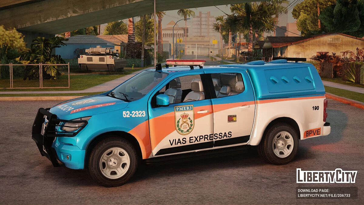 Chevrolet S10 PMERJ BPVE / GTA San Andreas