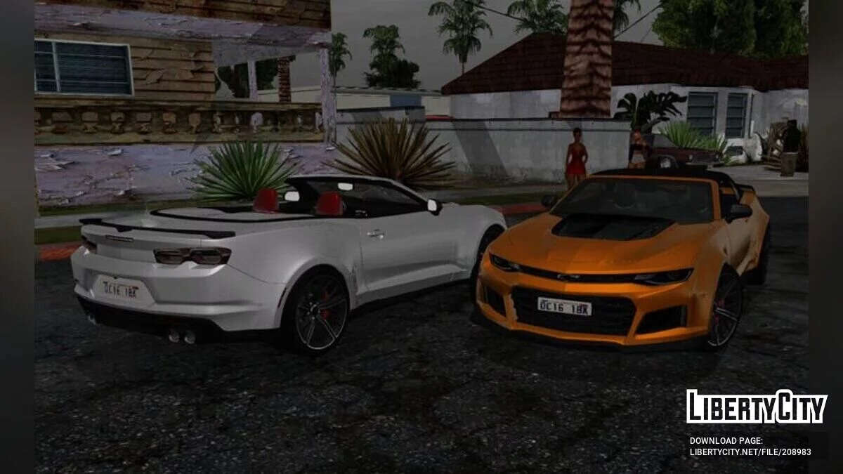 Chevrolet Camaro ZL1 Convertible 2020 / GTA San Andreas