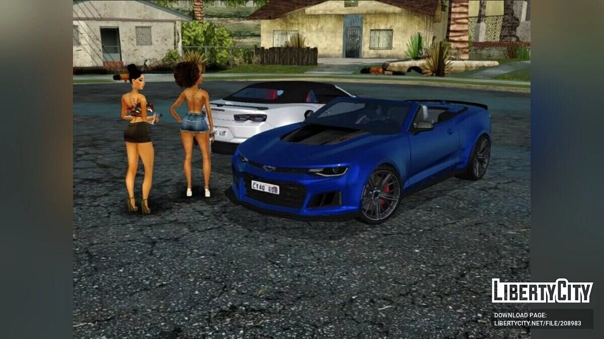 Chevrolet Camaro ZL1 Convertible 2020 / GTA San Andreas