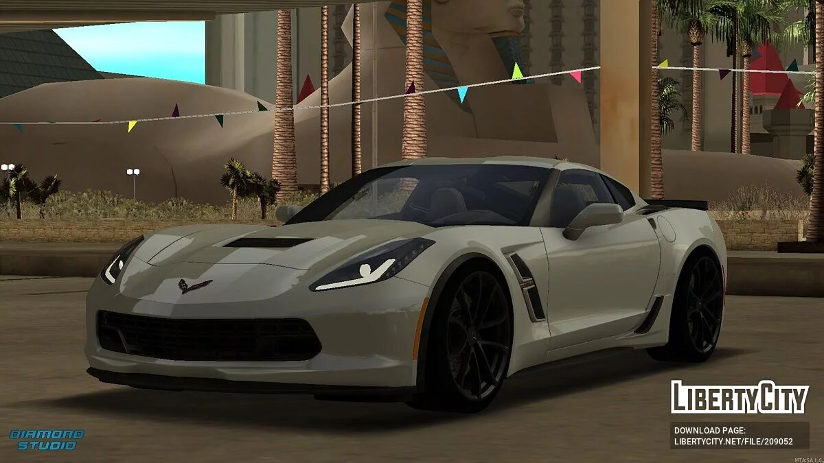 Chevrolet Corvette + CCD / GTA San Andreas