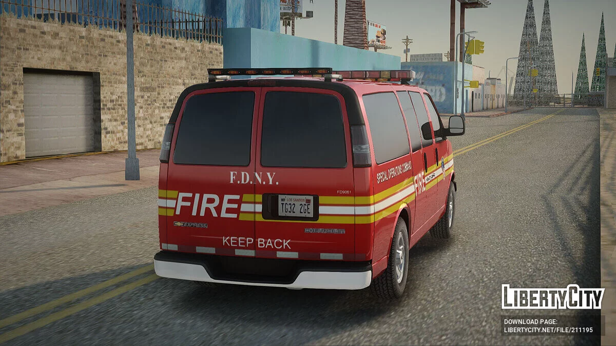 Chevrolet Express Special Operations Command / GTA San Andreas