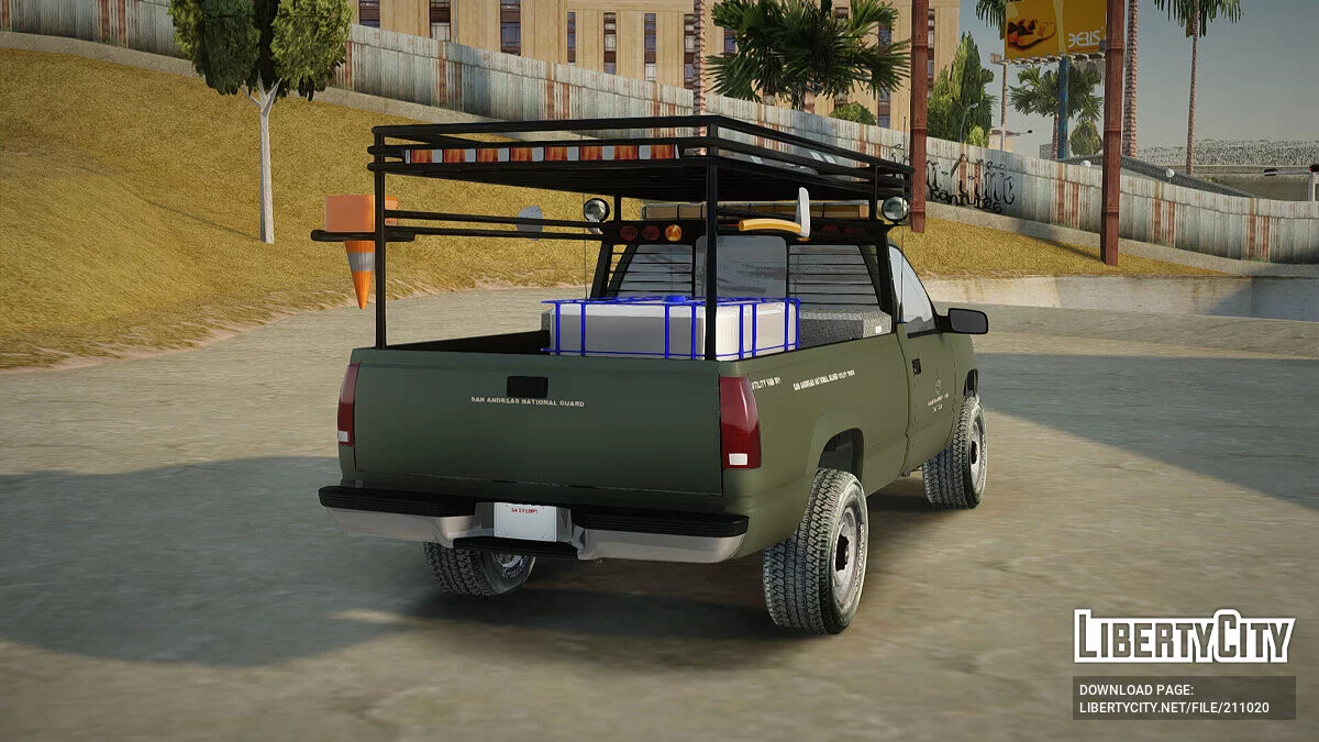 Chevrolet Silverado Military Utility Truck 1990 / GTA San Andreas