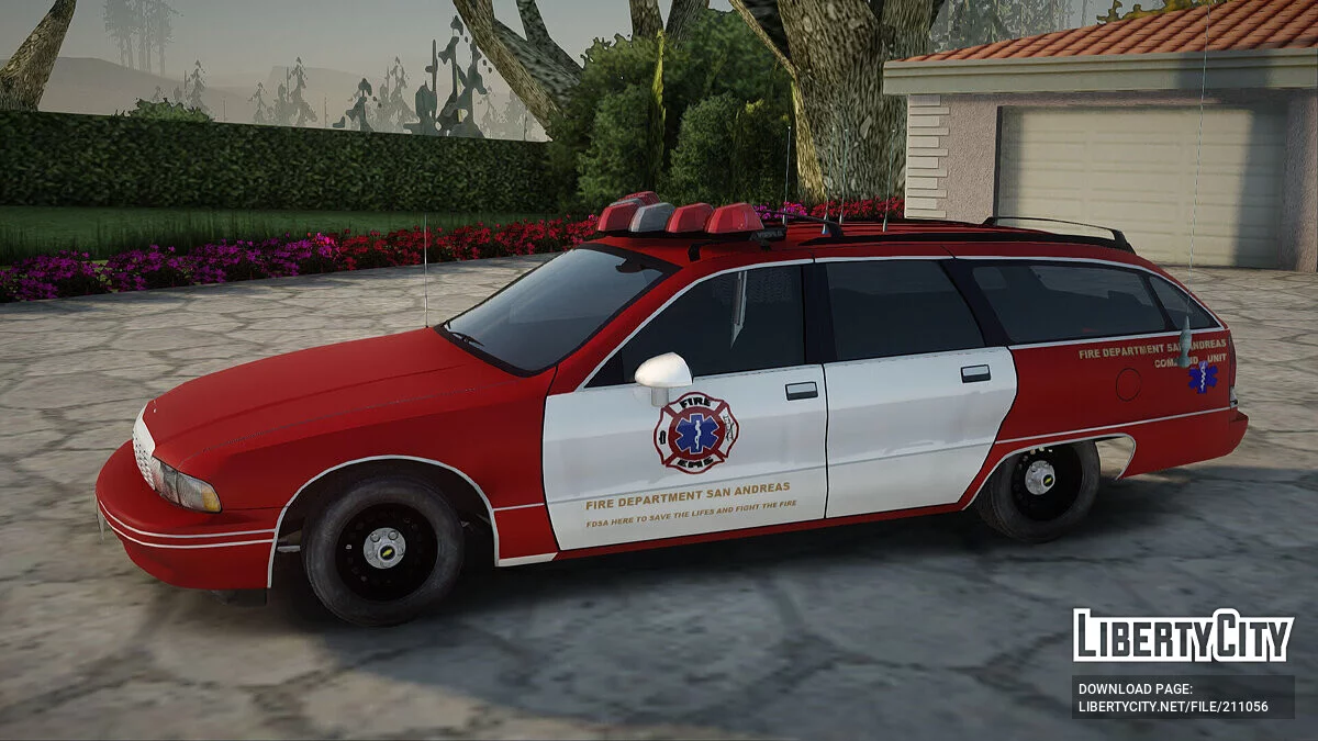 Chevy Caprice Station Wagon 1993-1996 SAFD / GTA San Andreas