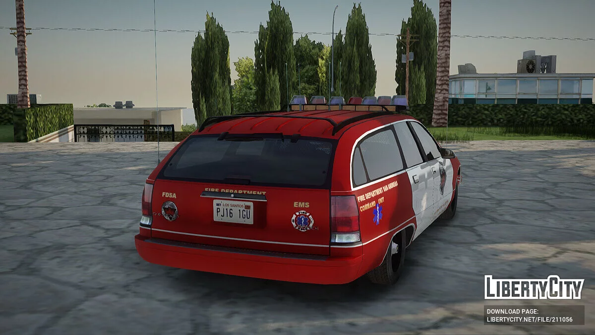 Chevy Caprice Station Wagon 1993-1996 SAFD / GTA San Andreas