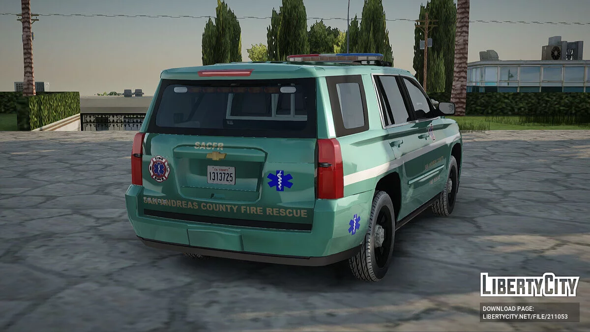 SACFR Chevrolet Tahoe 2015 / GTA San Andreas