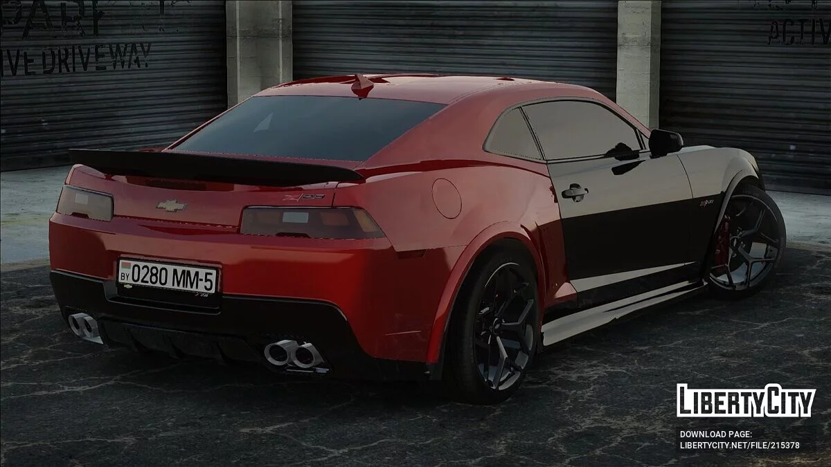 Chevrolet Camaro Z28 2015 / GTA San Andreas