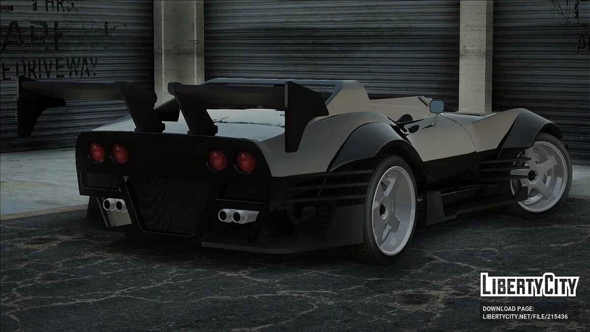 Chevrolet Corvette C3 Roadster Concept - A Widebody / GTA San Andreas
