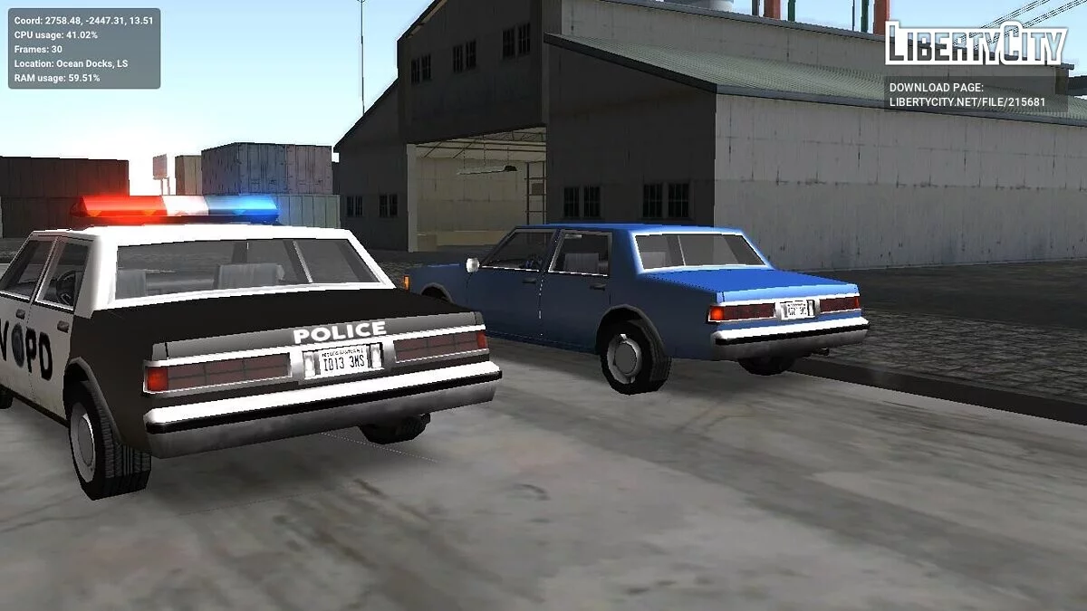 Declasse Premier 1989 (copcarvg civillan) / GTA San Andreas