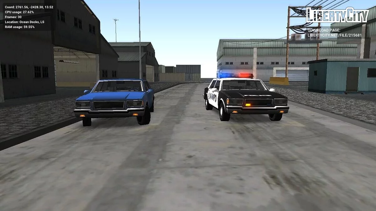 Declasse Premier 1989 (copcarvg civillan) / GTA San Andreas
