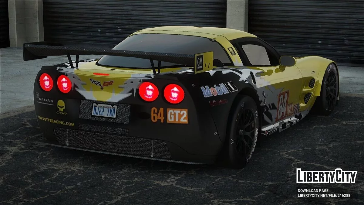 2010 Chevrolet Corvette C6R GT2 / GTA San Andreas